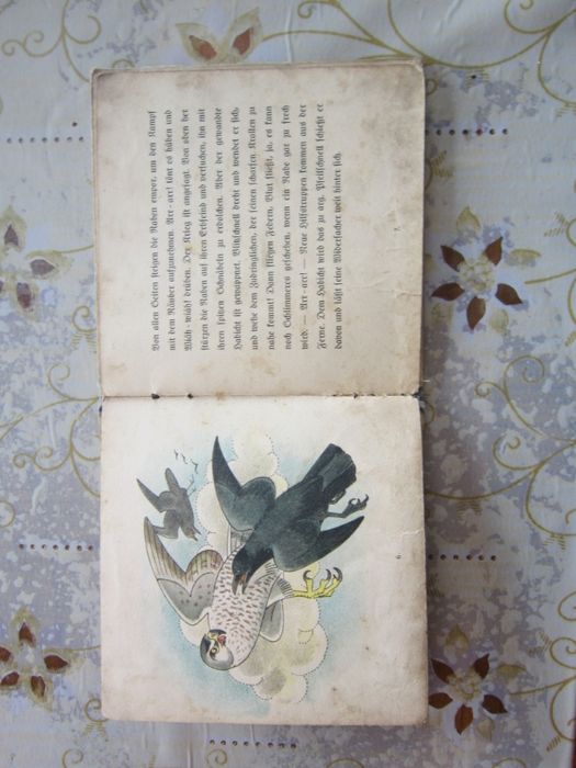 Детска немска книга книжка Приказка Трети Райх