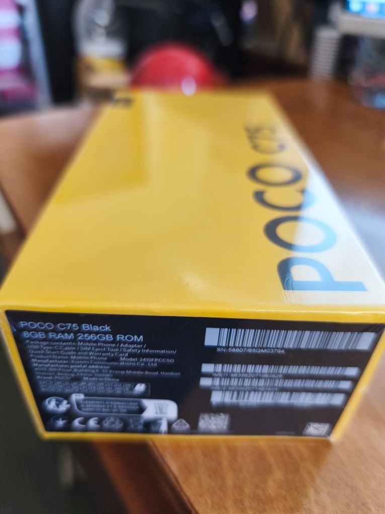 НОВ * НЕРАЗОПАКОВАН * Xiaomi Poco C75 8GB 256GB 8 ядрен 50MP 5160 mAh