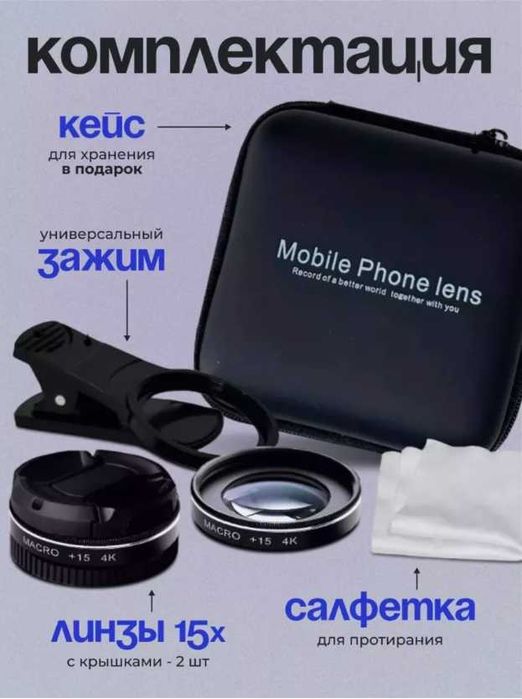 Смарт-линзы для смартфона Timson TPH-005