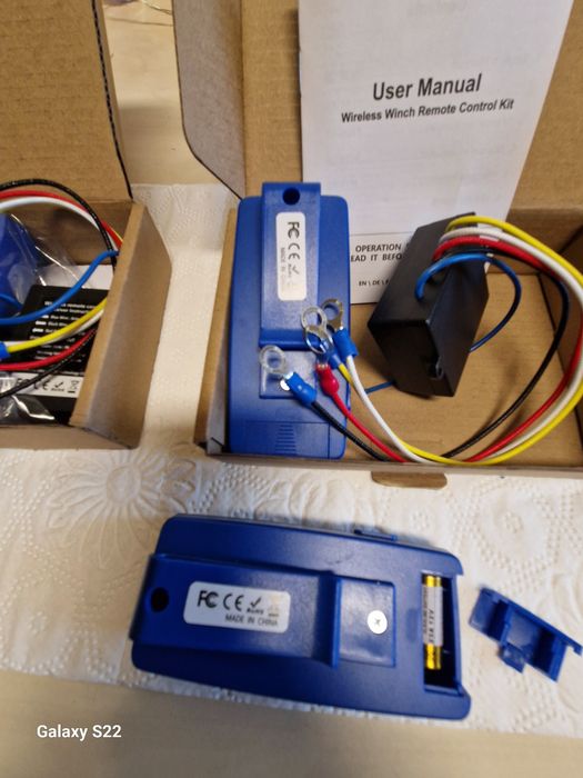 Telecomenzi troliu fara fir Wireless 12v24v