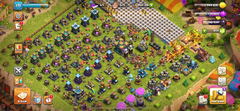 Продам клаш оф кланс