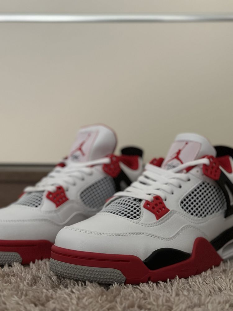 Air Jordan 4 “Fire Red” Sneakers