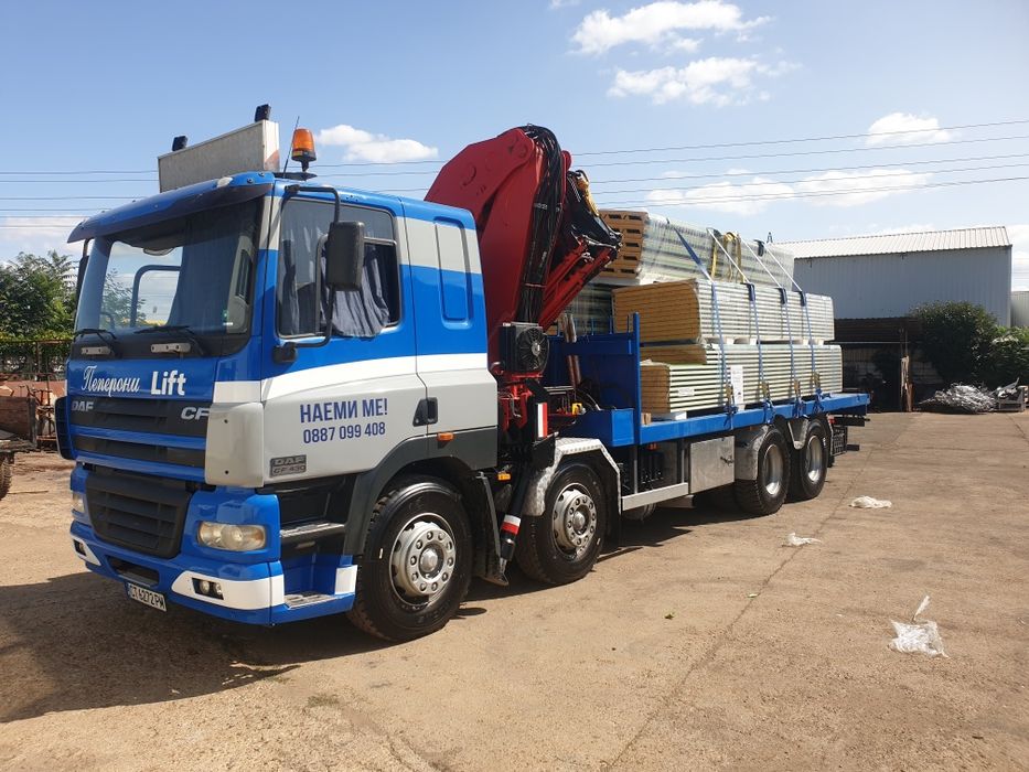 Камион с кран  16т 30м