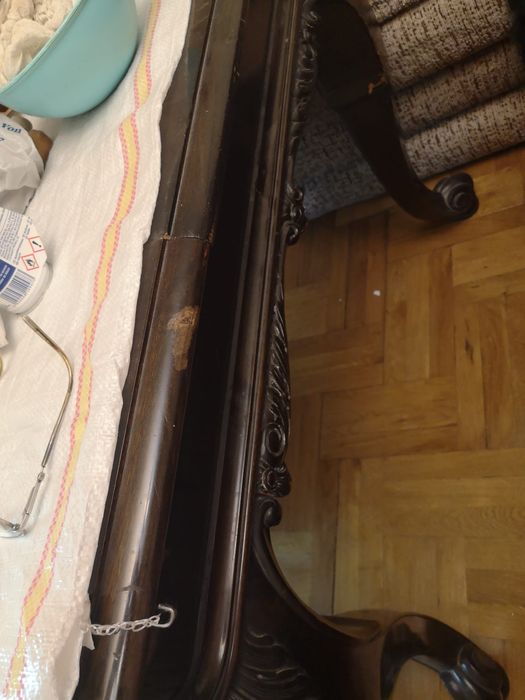 Set Lenghel original 1937 – Masă extensibilă + 2 scaune