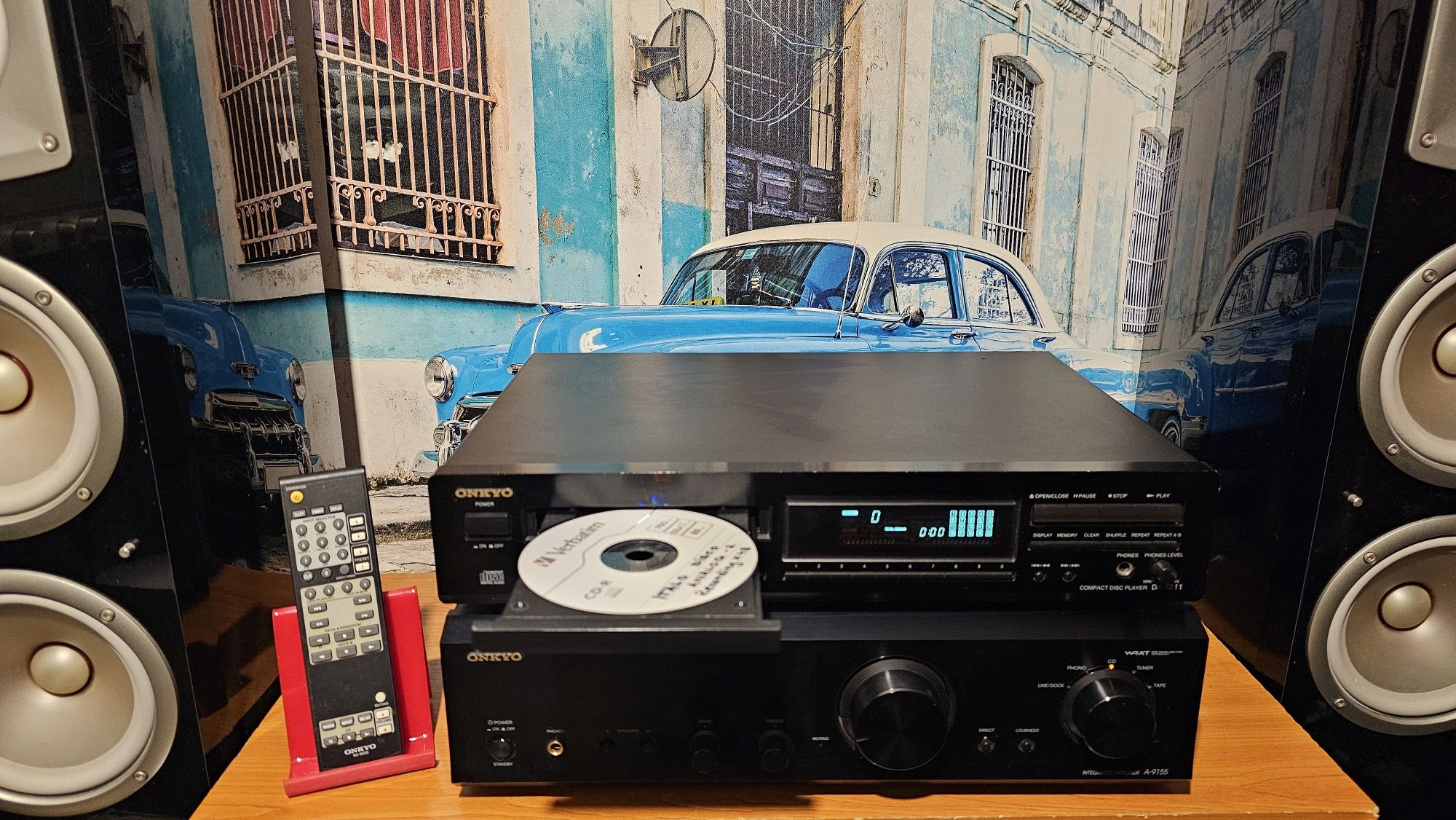 Amplificator - stație Onkyo A 9155 si / sau cd player Onkyo DX 7211