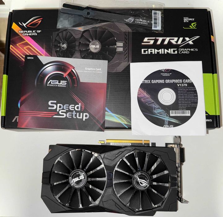 Видео карта/Graphics card Asus GeForce GTX 1050ti 4gb
