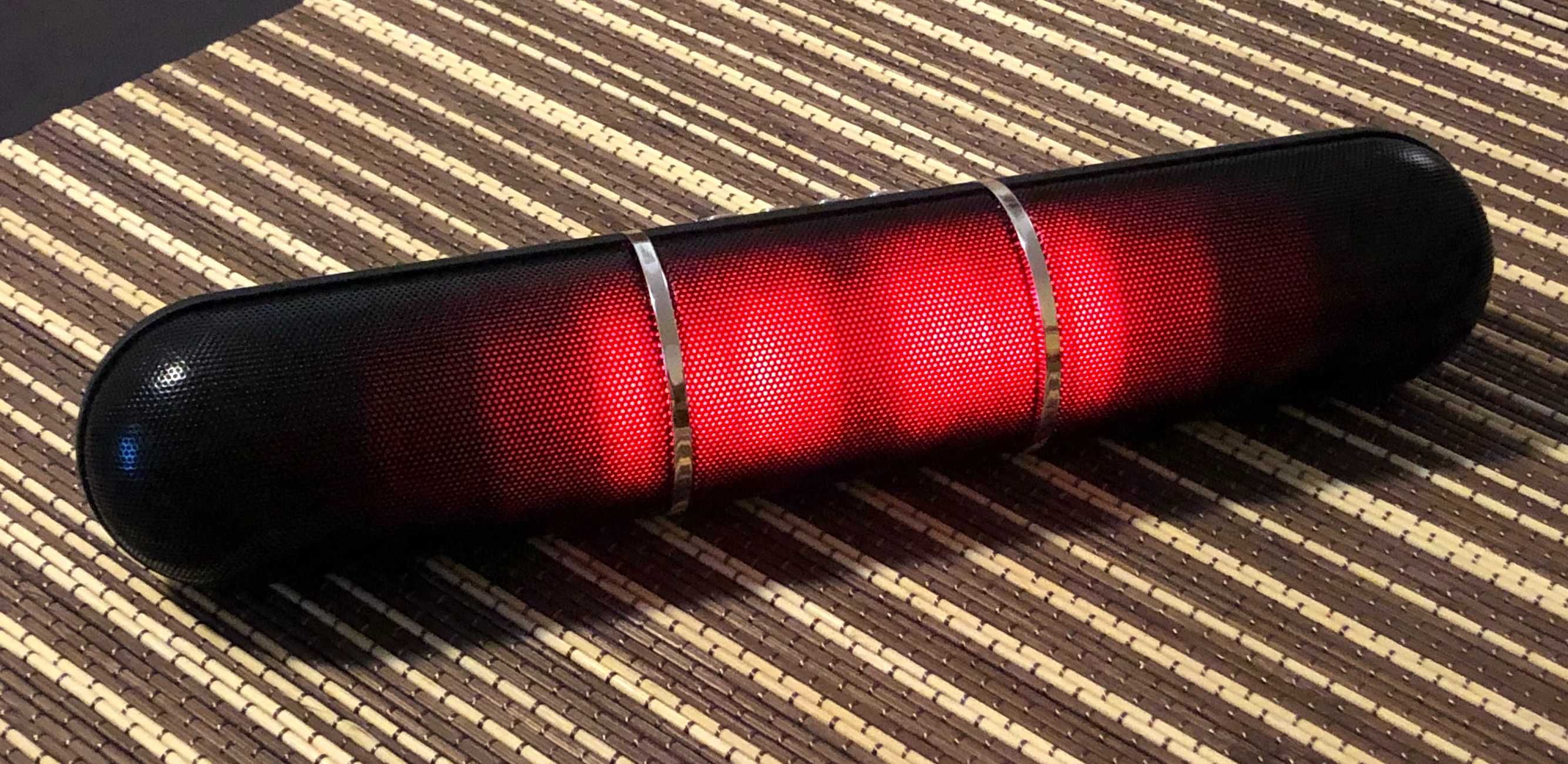 Boxa stereo Bluetooth INTEMPO cu lumini led - noua cutie