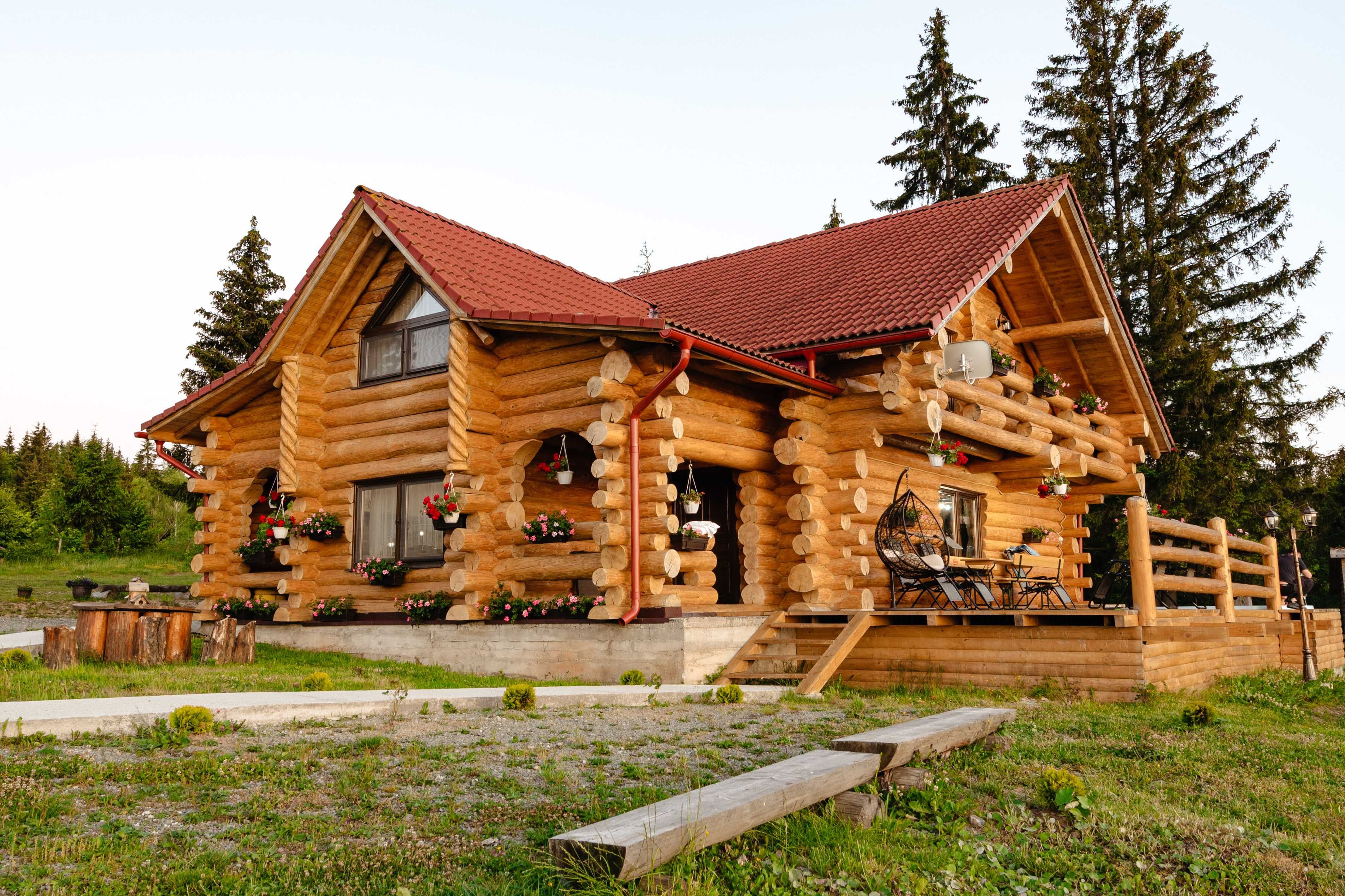 Cabană cu piscină Rustic Home