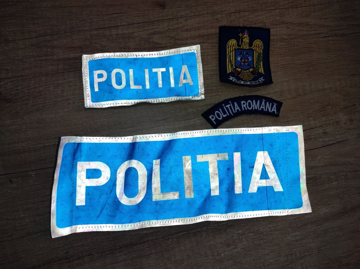 Embleme reflectorizante poliție