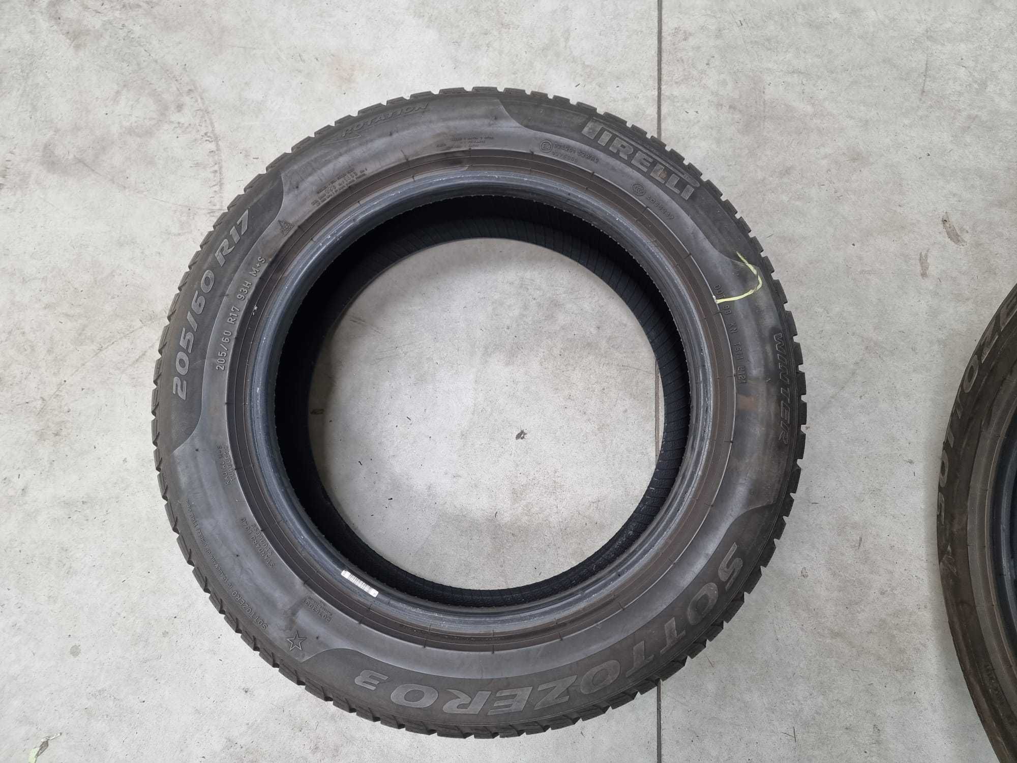 4 Anvelope IARNA 205.60.17 'Pirelli' [dot 2021] ; ca NOI