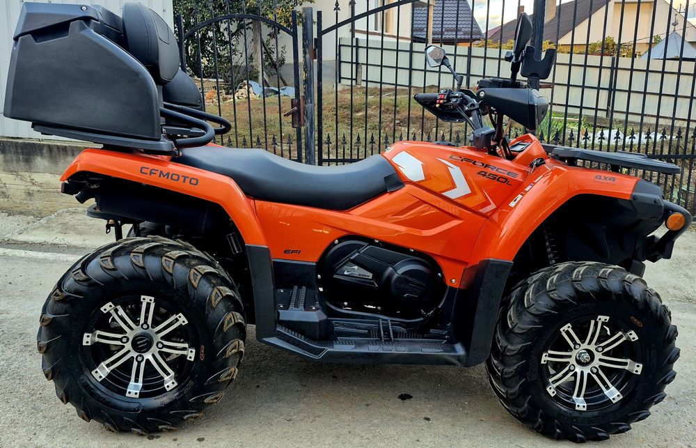 Cfmoto 450L Touring an 2022 , 1100km , L7e  acte Germania