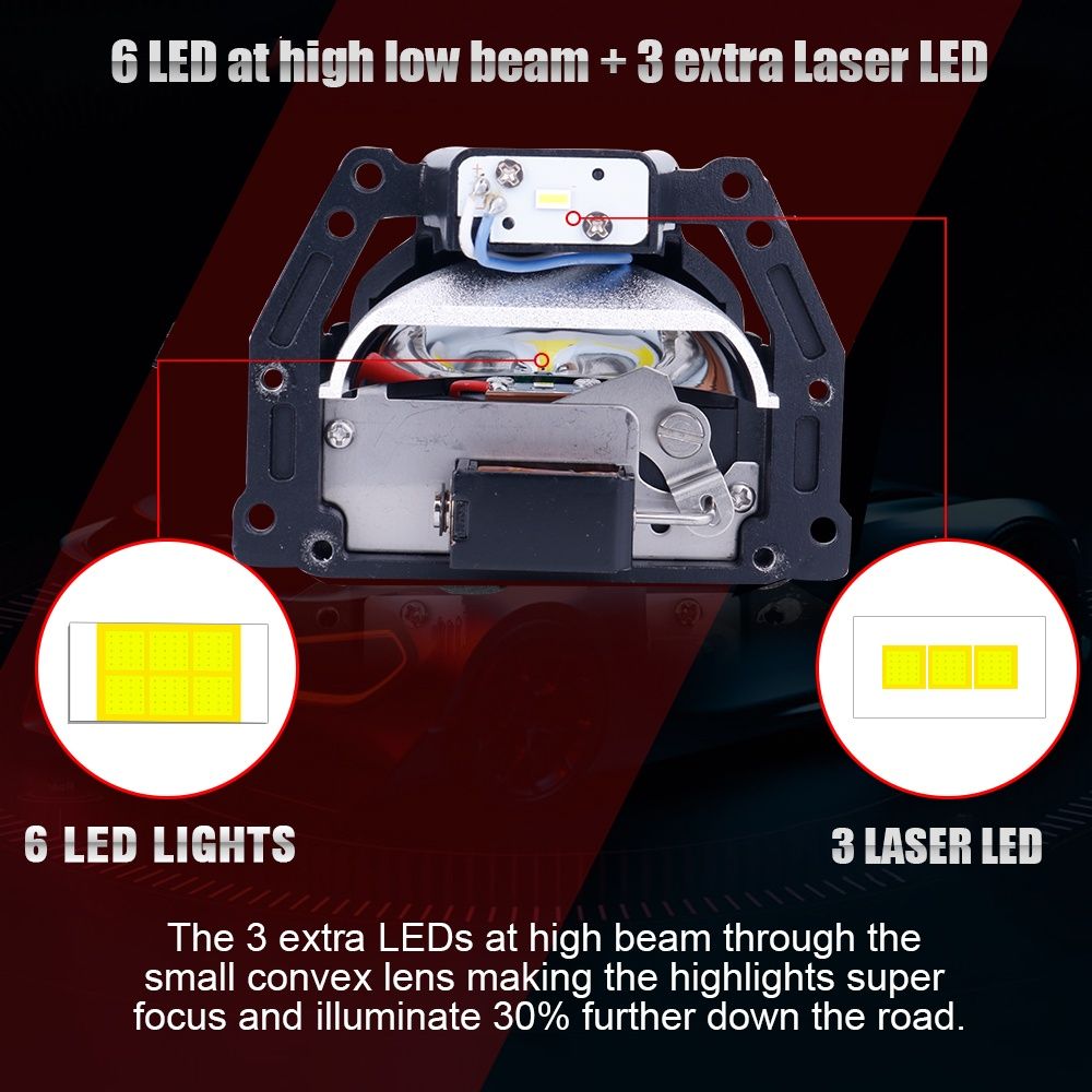 Lupe bi led laser 3.0