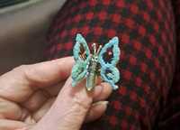 Уникален пръстен Трептяща пеперуда