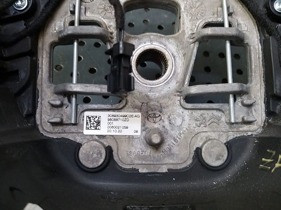 Volan piele in 3 spite cu comenzi opel zafira e life 308930499c2eag 98088710zd 308930481c2eaf 98095446zd