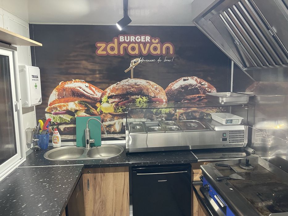 Fast Food Burger Zdravan -Rolota Comerciala