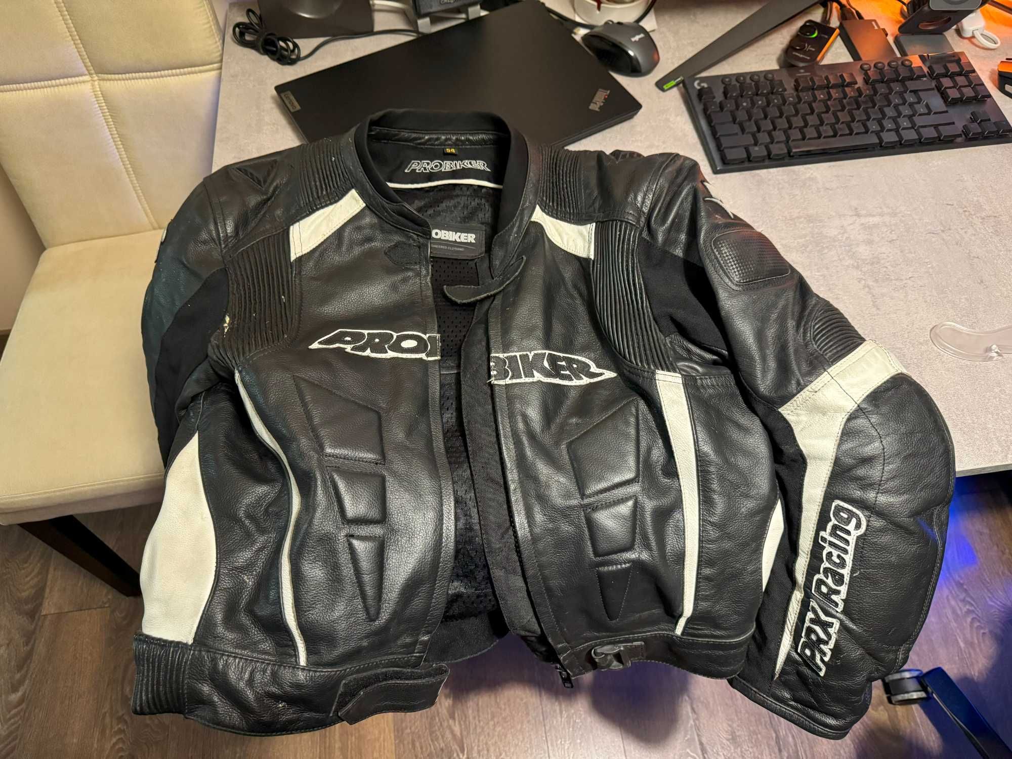 Кожен екип от 2 части Probiker PRX-9 54 размер