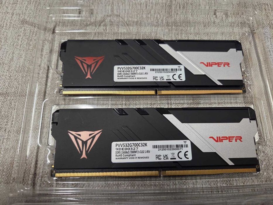 Рам памет Patriot Viper Venom DDR5 32GB (2 x 16GB) 7000MT/s