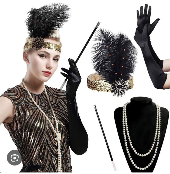 Украшения в стиле Гэтсби