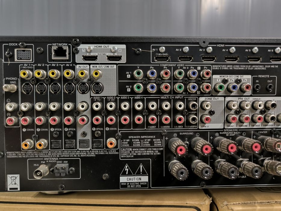 Yamaha rx-v 1067 7.2channel