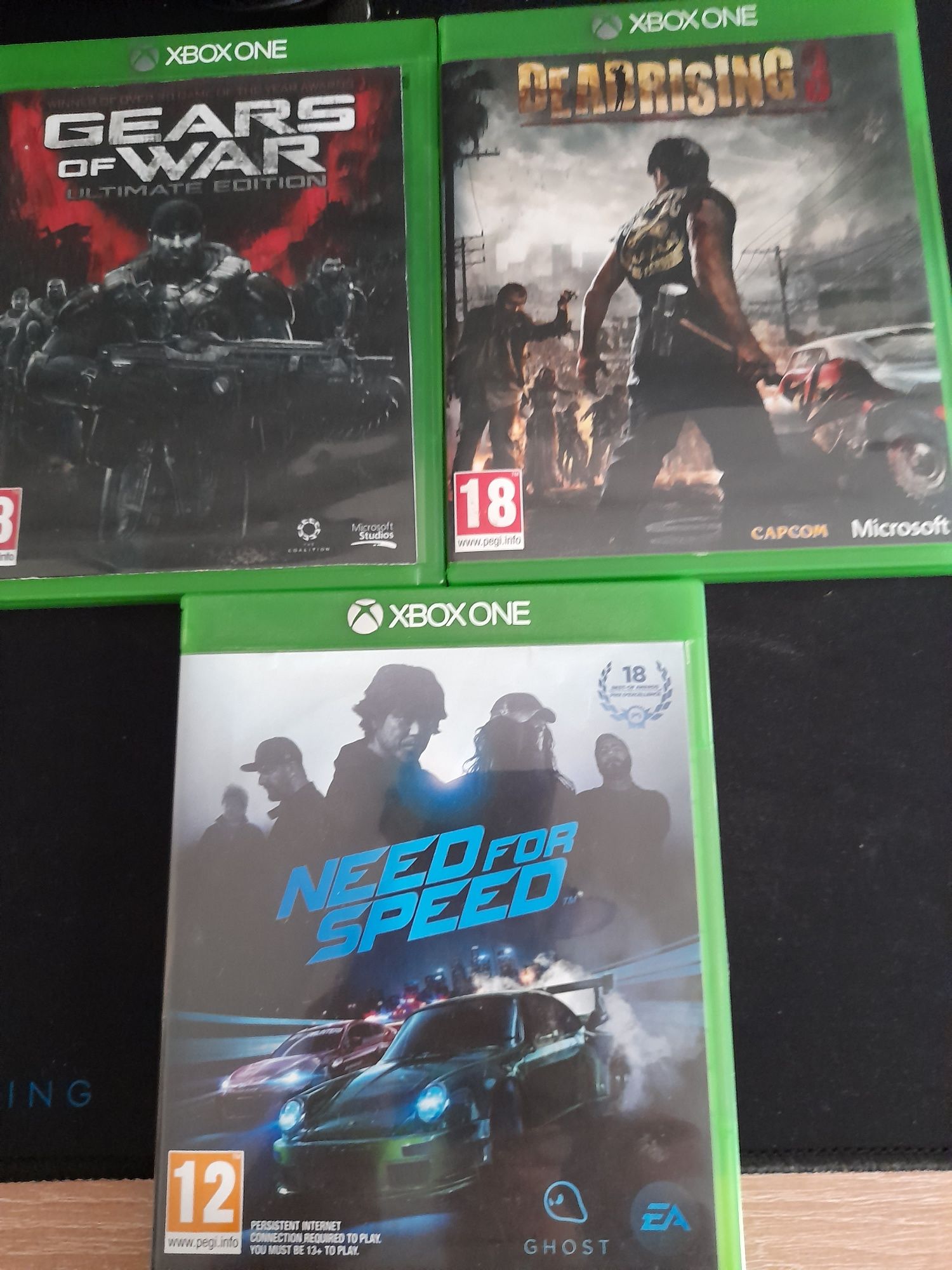 Vând 3 jocuri de xbox one, one s și one x urgent( merg si pe series x)