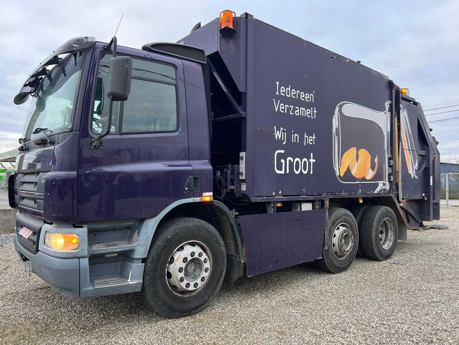 Masina de gunoi DAF  - capacitate 17 m3  [+ Video] - Gata de lucru