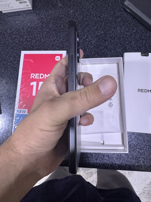 Redmi 15 pamit 6.128g holati yengidek karopka dak bor