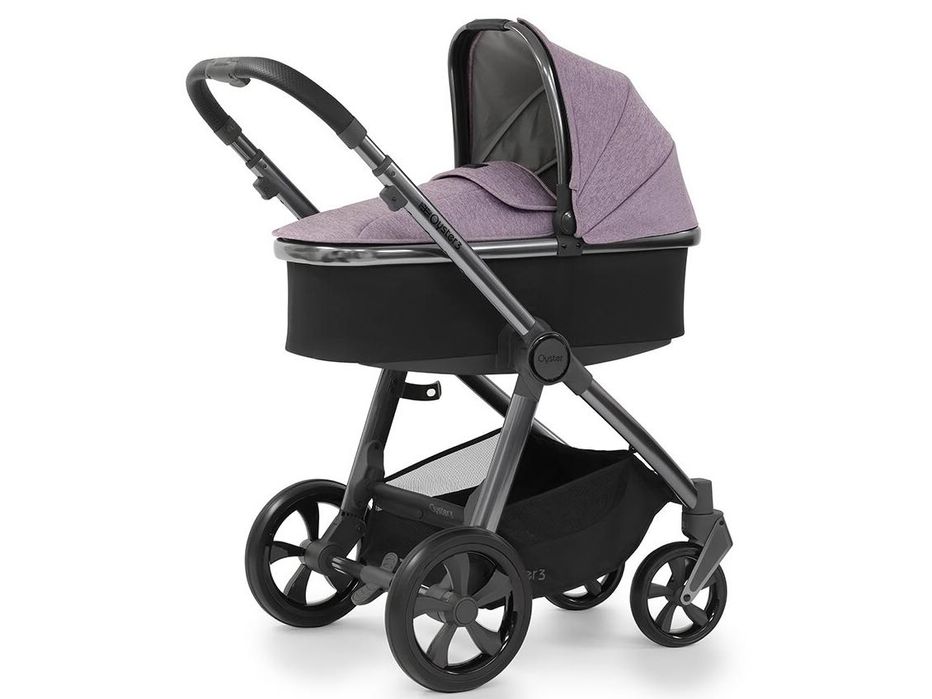 Oyster 3 Количка с два коша, кошница за кола и аксесоари Лавандула