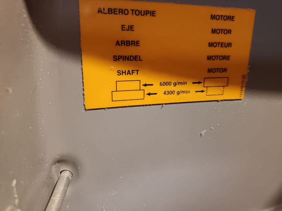 Mașină combinată cu 5 operații Sicar furore 300 I Noua trifazata Scm