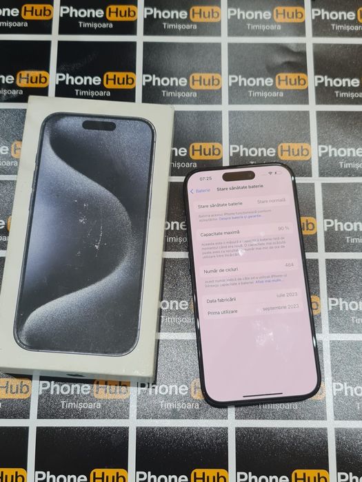 Iphone 15 Pro 512GB , impecabil, 3500 lei