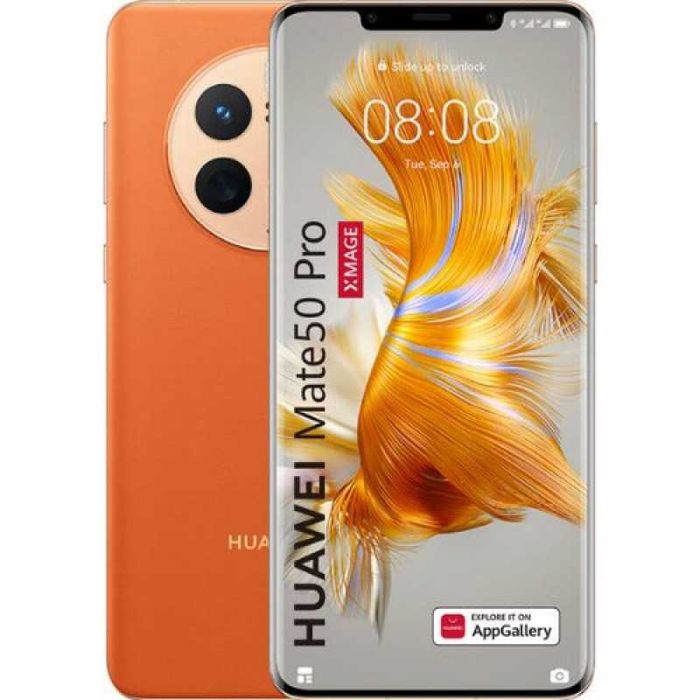 Huawei Mate 50 Pro, 512 Gb, Dual SIM, Orange | UsedProducts.Ro