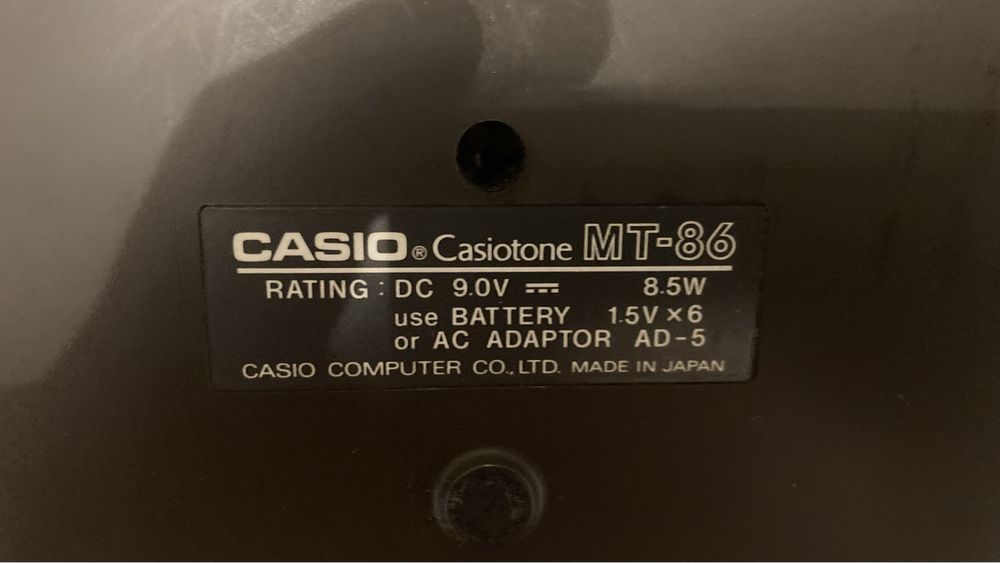 Orgă Electronică Casio Casiotone MT-86
