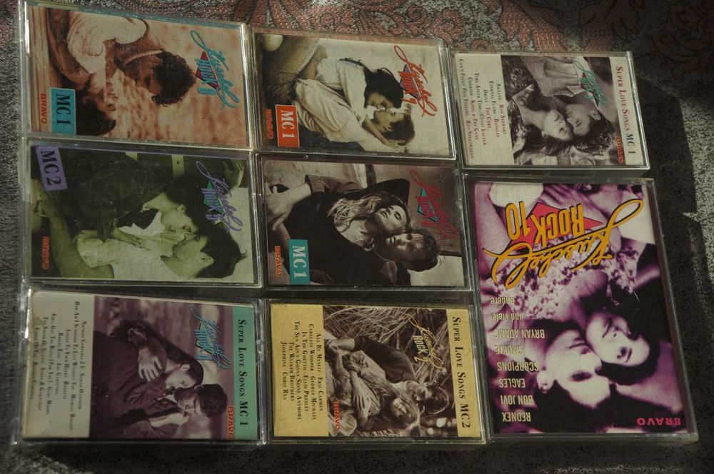 Оригинални аудиокасети Kuschel Rock - 8 части