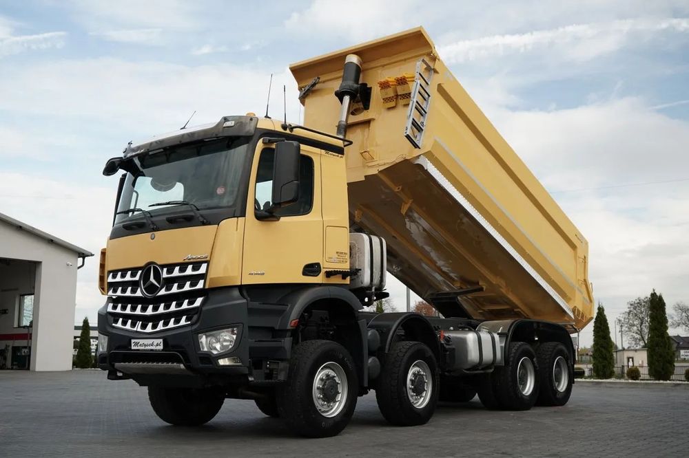 Mercedes-Benz AROCS 4145 / 8x8 / TIPPER SPATE / KH KIPPER / EURO 6