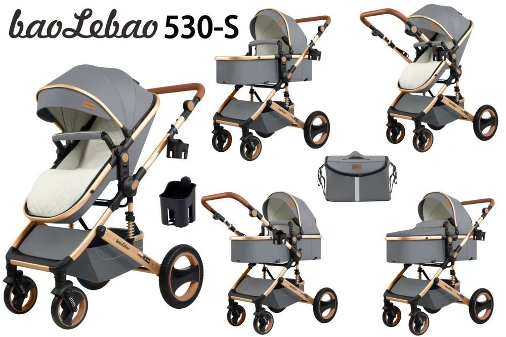 Коляска 2 в 1 BaoLebao 530-S