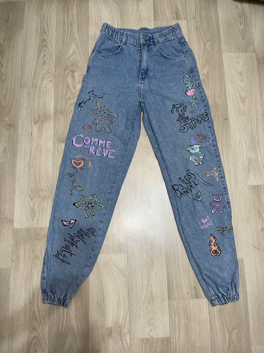 Дънки 34/xs, клин 36/s, панталон s/m