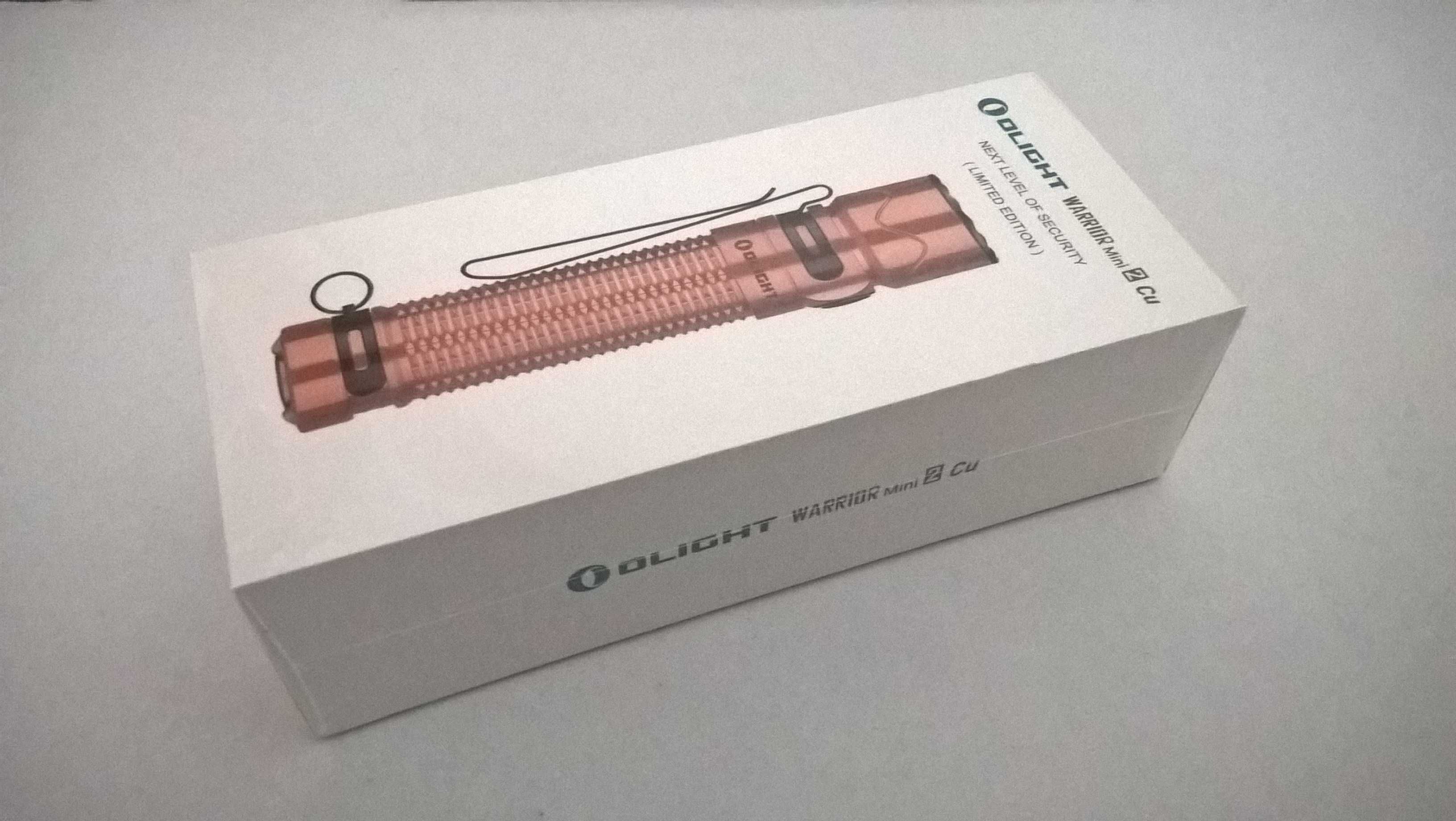 Lanterna Tactica Cupru Olight Warrior Mini 2 Copper Limited Edition