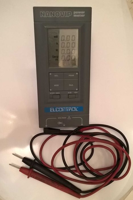 NANOVIP power meter ELCONTROL analizor putere aparat masura