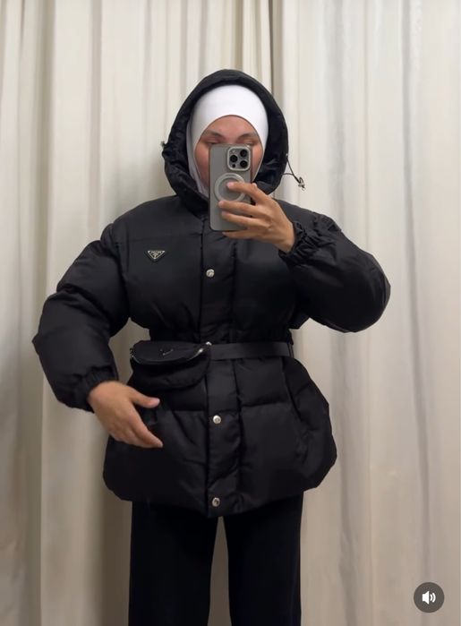 Зимняя куртка люкс Прада
