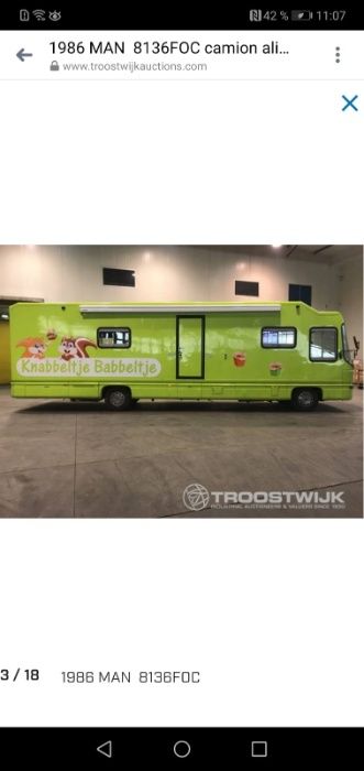 FoodTruck VW MAN Utilat Complet / Gata Pentru Folosinta