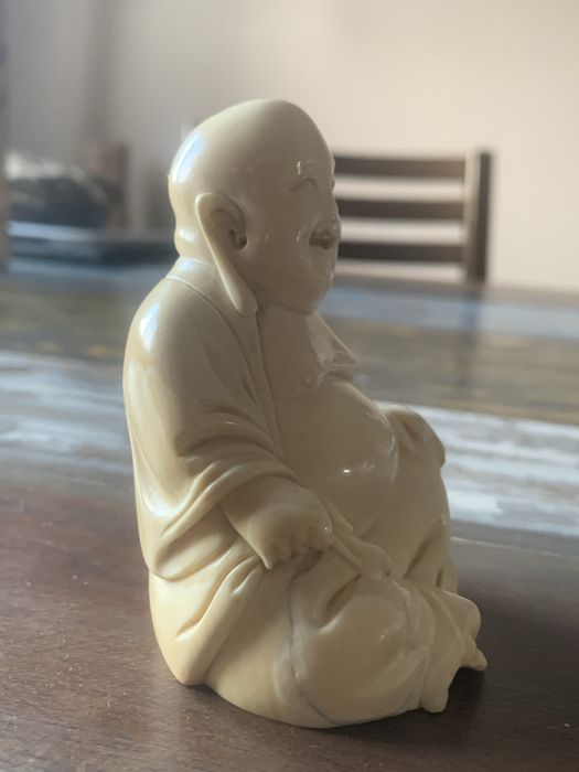Стара китайска фигура Буда, кост