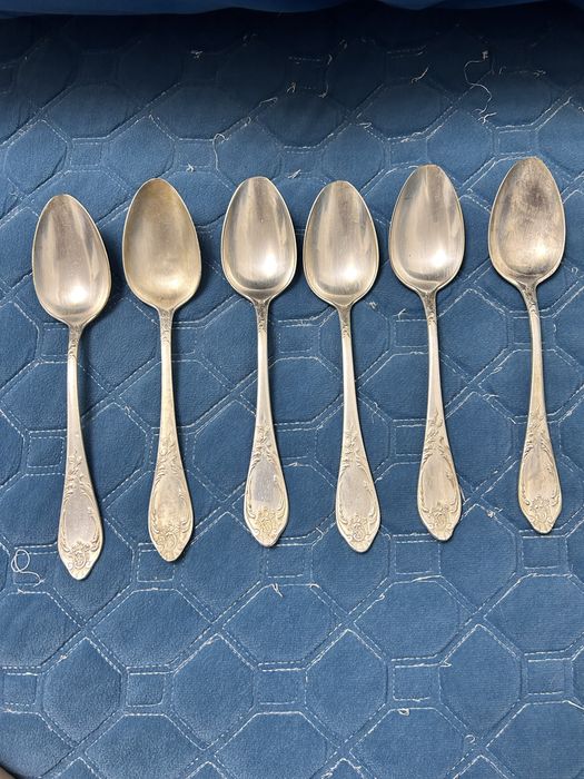 Мельхиоровые ложки и вилки