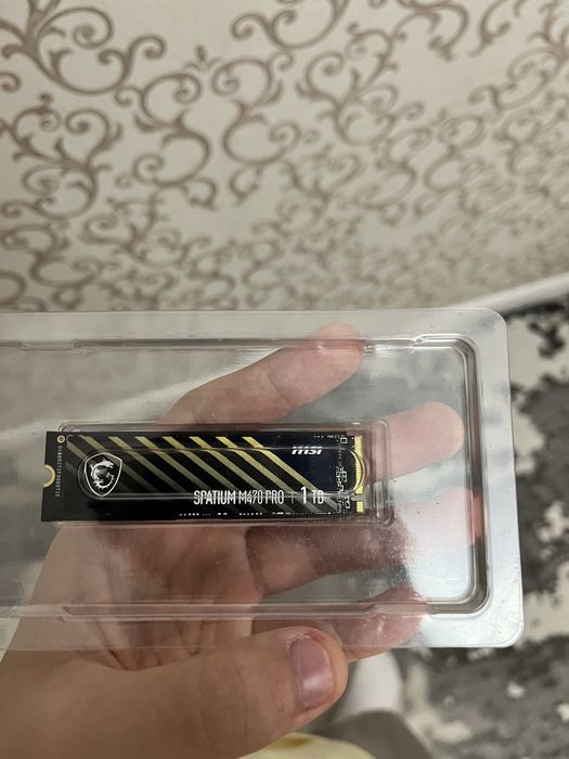 1 TB, M.2, PCIe 4.0 Жесткий диск SSD. MSI SPATIUM M470 PRO