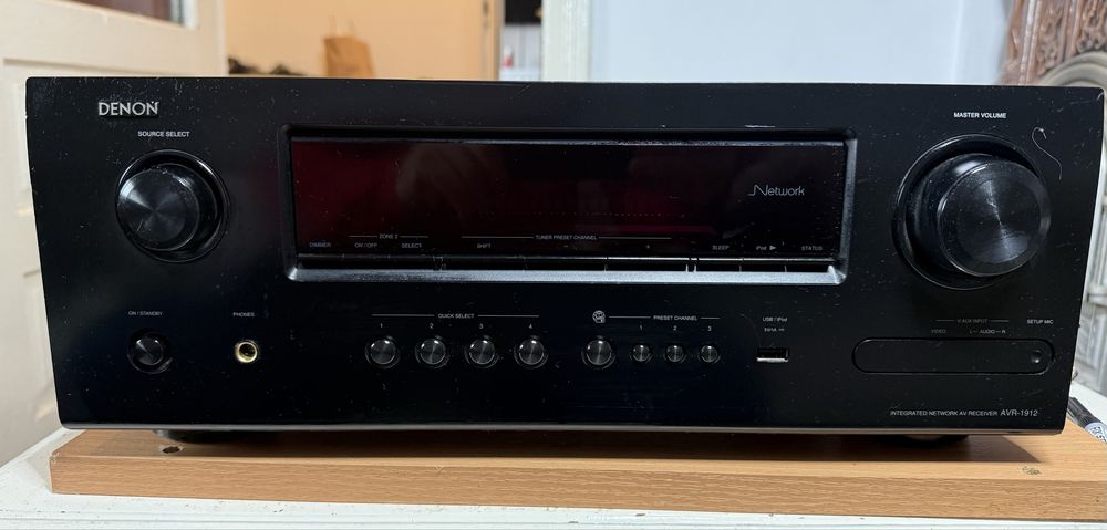 Denon AVR 1912 receiver, amplificator ,USB network