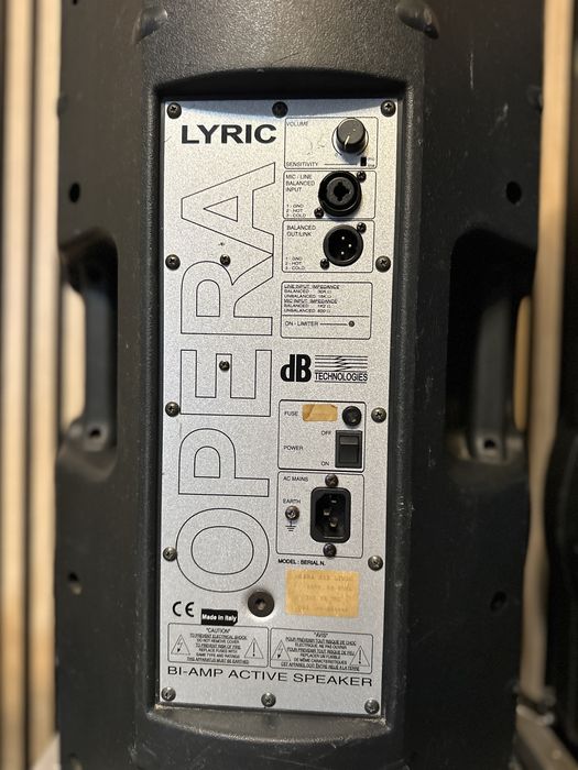 Boxe active Db technologies opera 212