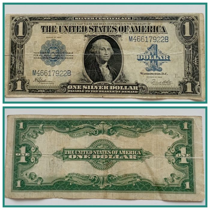 Продам 1 доллар, 1923г
