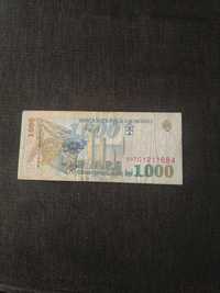 Bancnota 1000 lei 1998