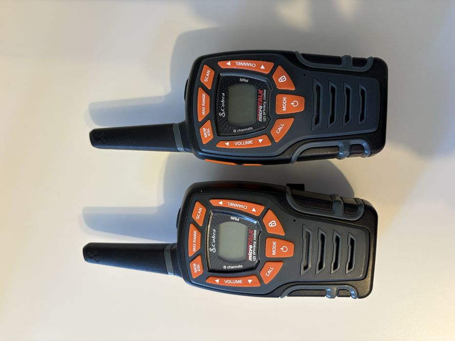 Stații Walkie-Talkie Cobra microTALK (set 2 bucăți)