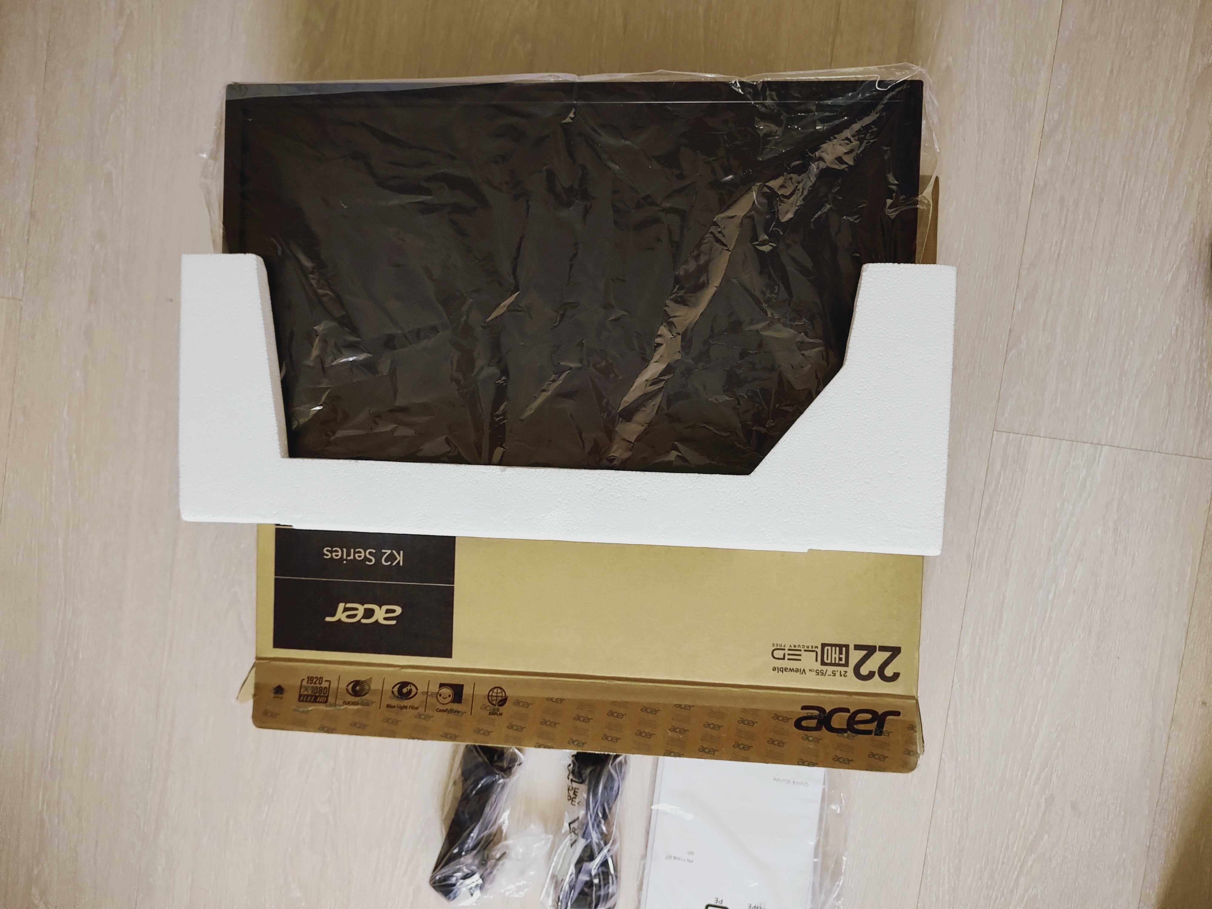 Монитор Acer K2 series 22" БЕЗ HDMI ВХОД.