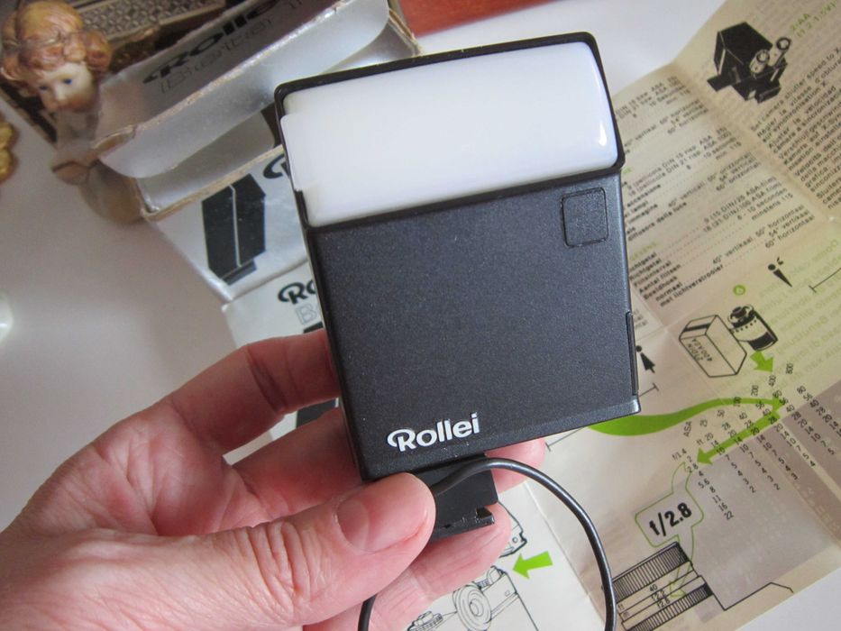 Flash Rollei Beta 1  made in Singapore +instructiuni, functional