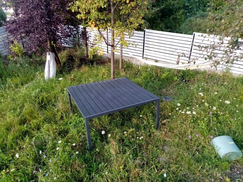 Masa terasa /grădină aluminiu 140x140x75cm